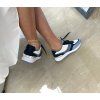 dámské tenisky Michael Kors Andi trainer modré monogram