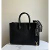 Dámská kabelka Mirella medium ew tote černá kožená