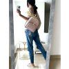 dámský batoh Michael Kors Jaycee medium backpack růžový powder blush