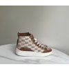 dámské tenisky Michael Kors Shea mid high top hnědé