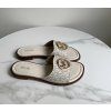 dámské pantofle Michael Kors Hannah flat slide vanilla