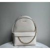 Michael Kors Slater medium light cream dámský batoh - krémový