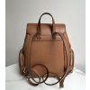 dámský batoh Michael Kors Jet set item medium hnědý monogram chain backpack brown