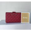 Michael Kors dámská peněženka Jet set travel Bifold medium dk raspberry