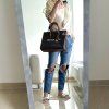 Dámská kabelka Mirella medium ew tote hnědá monogram