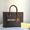 Dámská kabelka Mirella medium ew tote hnědá monogram
