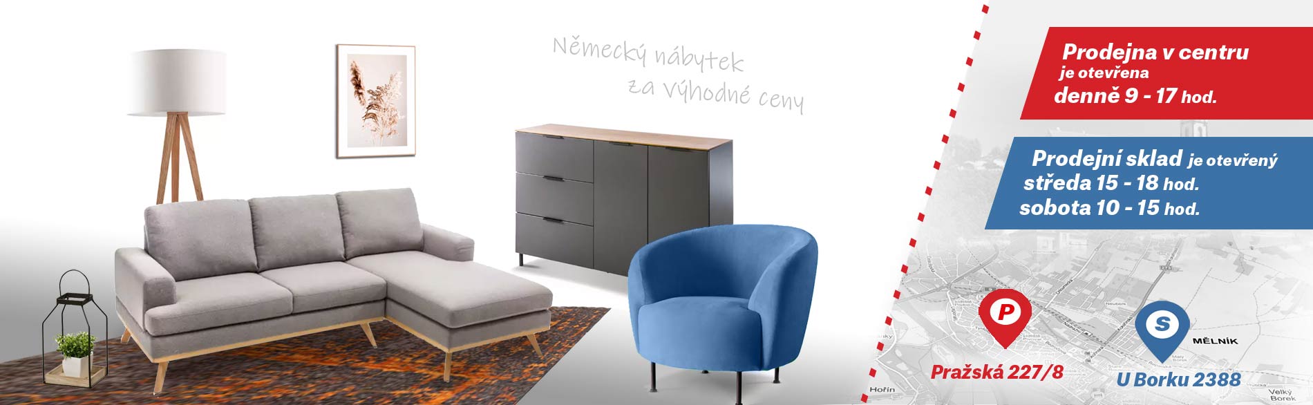 Luxusní outlet nábytek