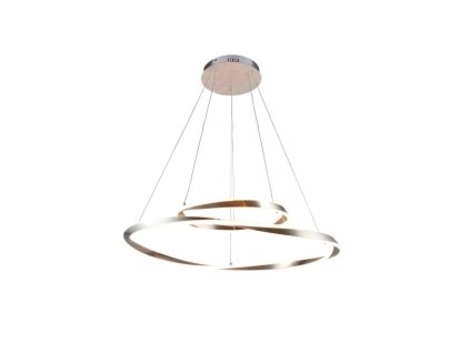 Stříbrné závěsné LED svítidlo Eudura
