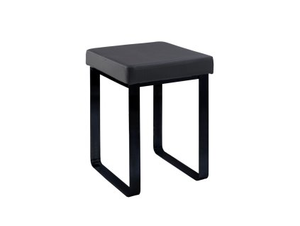 Černá koupelnová stolička Jewell