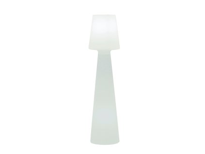 Bíla venkovní stojací lampa Arrow