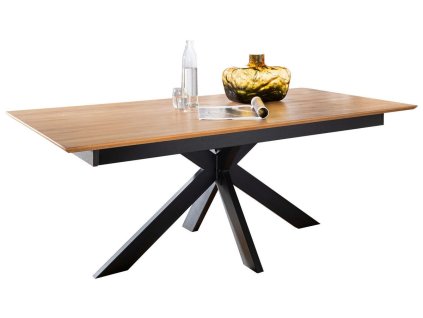 Masivní rozkládací jídelní stůl Breisig 160/245 x 90