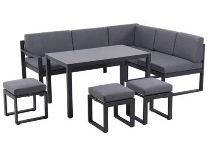 Antracitový zahradní set Jacobs