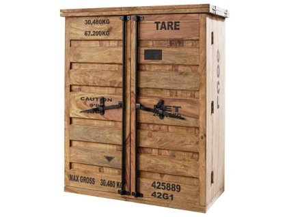 Masivní barová skříňka Cargo