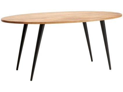 Masivní oválný jídelní stůl Hodges 175 x 90