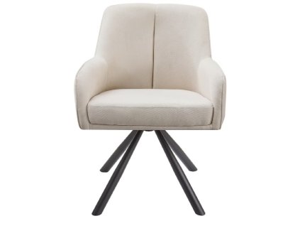 Béžové otočné křesílko Wendy