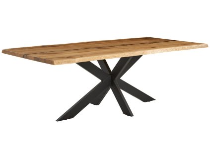 Masivní dubový jídelní stůl Stern 200 x 100