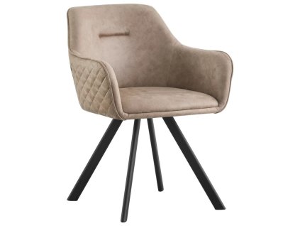 Tmavě béžové křesílko Cannon