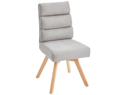 Světle šedá židle Besni