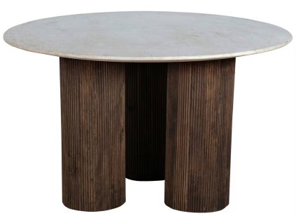 Mramorový kulatý stůl Autumn 130 x 130