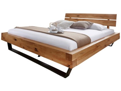 Masivní rámová postel Maleno 180 x 200