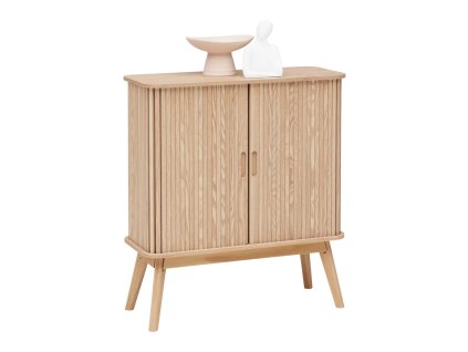 Světle hnědá nízká komoda Levins