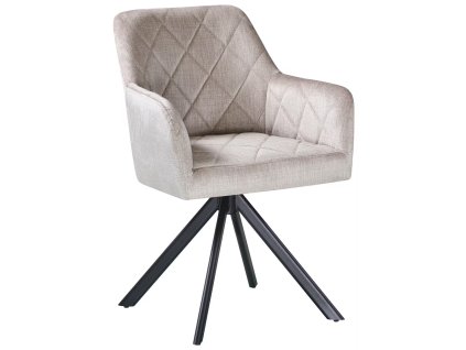 Béžové otočné křesílko Lance