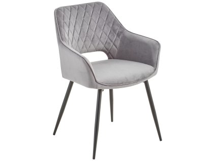 Šedé křesílko Ronda