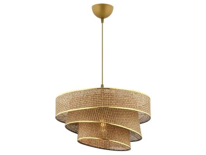 Hnědé závěsné svítidlo Telia II