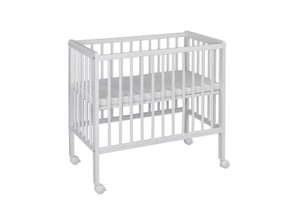 Bílá dětská postýlka Kippy