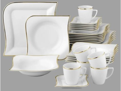 Kombiservice Goldline 30 teilig