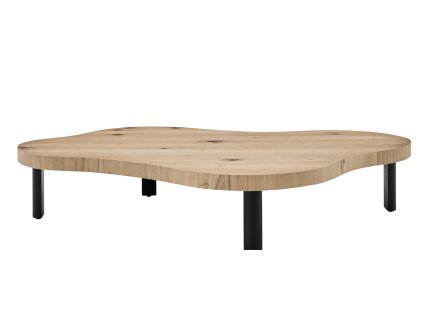 Roomio No. 2002 Couchtisch Eiche Echtholzfurnier 104 x 32 cm 2 83551