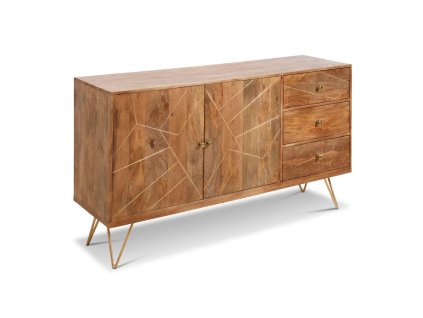 Masivní komoda Lora