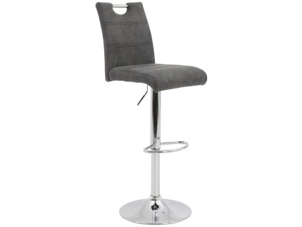 Šedá barová židle Luben