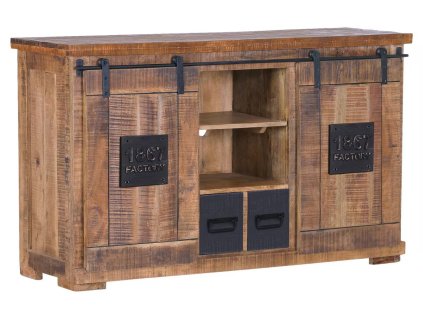 Masivní komoda Rustika III