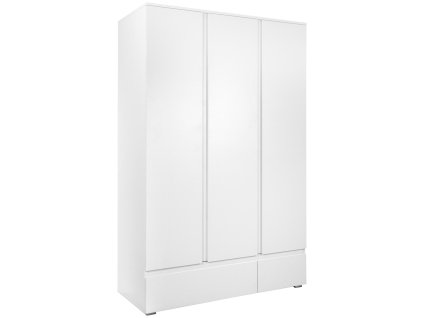 Bílá šatní skříň Paula