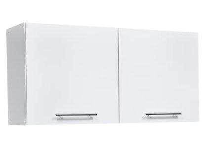 Bílá kuchyňská závěsná skříňka Hall