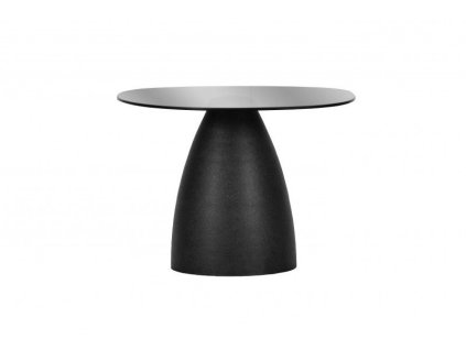 Černý skleněný konferenční stolek Felix II