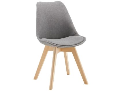 Šedá jídelní židle Bray