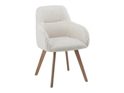 Krémové křesílko Dexter