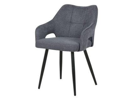 Šedé křesílko Hinkle