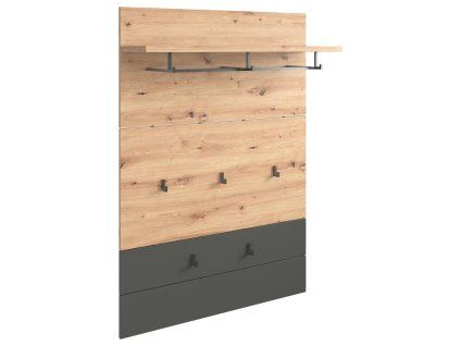 Hnědý předsíňový panel Skien