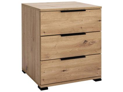 Hnědý noční stolek Aline