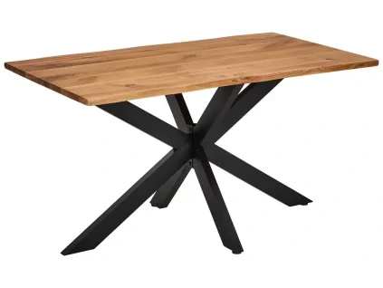 Masivní jídelní stůl Shelby 140 x 80
