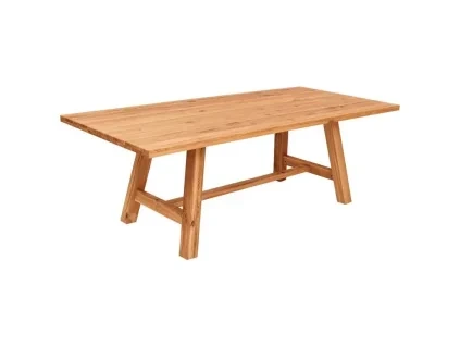 Masivní jídelní stůl Beam 220 x 100