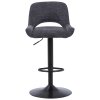 Šedá otočná barová židle Afyon
