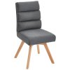 Šedá židle Besni