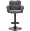 Šedá barová židle Faith