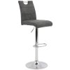 Šedá barová židle Luben