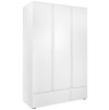 Bílá šatní skříň Paula