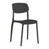 Černá židle Pena